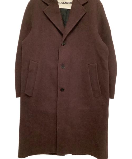 JIL SANDER（ジルサンダー）JIL SANDER (ジルサンダー) チェスターコート　22AW ボルドー サイズ:46の古着・服飾アイテム