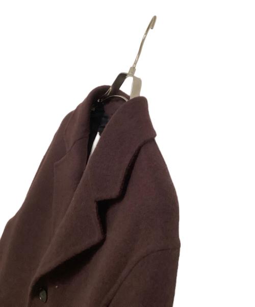 JIL SANDER（ジルサンダー）JIL SANDER (ジルサンダー) チェスターコート　22AW ボルドー サイズ:46の古着・服飾アイテム
