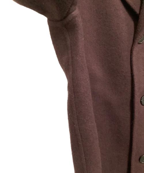 JIL SANDER（ジルサンダー）JIL SANDER (ジルサンダー) チェスターコート　22AW ボルドー サイズ:46の古着・服飾アイテム