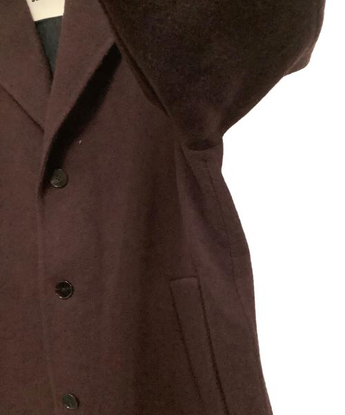 JIL SANDER（ジルサンダー）JIL SANDER (ジルサンダー) チェスターコート　22AW ボルドー サイズ:46の古着・服飾アイテム