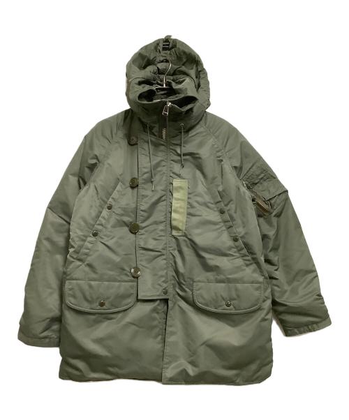 BEAMS（ビームス）BEAMS (ビームス) ミリタリージャケット　MIL Type N-3B Down グリーン サイズ:3の古着・服飾アイテム