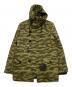 stussy（ステューシー）の古着「ダウンジャケット　カモフラージュ柄」｜オリーブ
