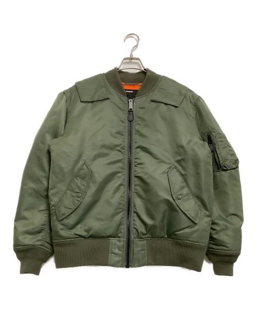 AVIREX（アヴィレックス）AVIREX (アヴィレックス) ATTACHMENT (アタッチメント) MA-1フライトジャケット カーキ サイズ:1の古着・服飾アイテム