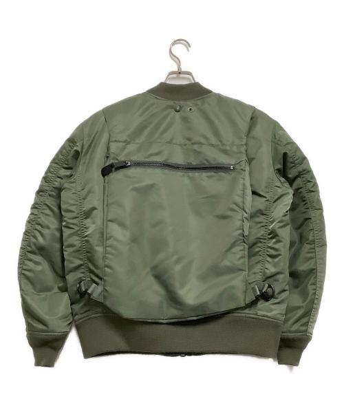 AVIREX（アヴィレックス）AVIREX (アヴィレックス) ATTACHMENT (アタッチメント) MA-1フライトジャケット カーキ サイズ:1の古着・服飾アイテム