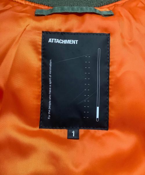 AVIREX（アヴィレックス）AVIREX (アヴィレックス) ATTACHMENT (アタッチメント) MA-1フライトジャケット カーキ サイズ:1の古着・服飾アイテム
