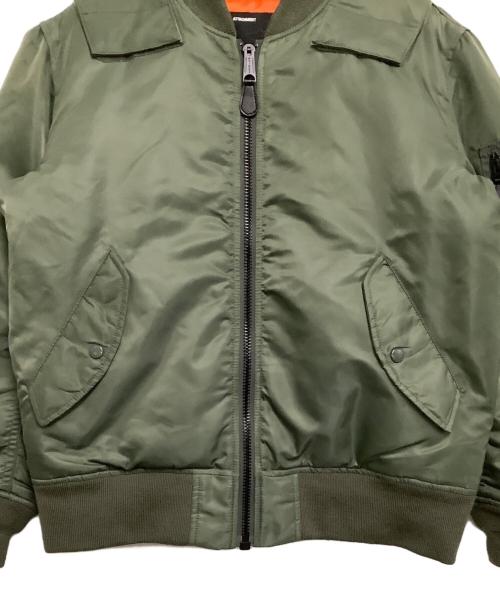 AVIREX（アヴィレックス）AVIREX (アヴィレックス) ATTACHMENT (アタッチメント) MA-1フライトジャケット カーキ サイズ:1の古着・服飾アイテム