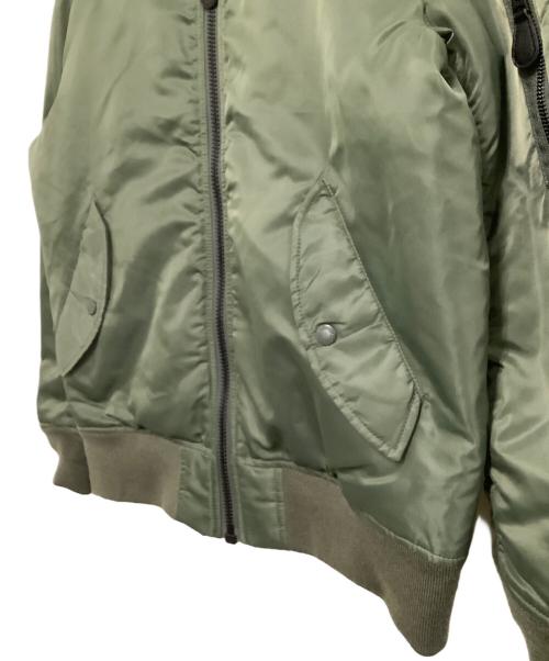 AVIREX（アヴィレックス）AVIREX (アヴィレックス) ATTACHMENT (アタッチメント) MA-1フライトジャケット カーキ サイズ:1の古着・服飾アイテム