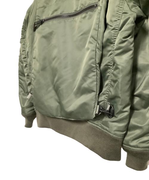 AVIREX（アヴィレックス）AVIREX (アヴィレックス) ATTACHMENT (アタッチメント) MA-1フライトジャケット カーキ サイズ:1の古着・服飾アイテム