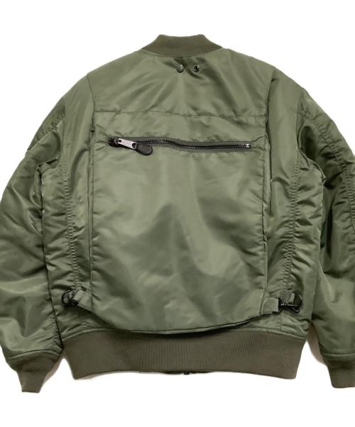 AVIREX（アヴィレックス）AVIREX (アヴィレックス) ATTACHMENT (アタッチメント) MA-1フライトジャケット カーキ サイズ:1の古着・服飾アイテム