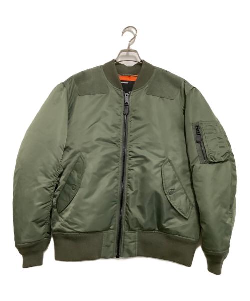 AVIREX（アヴィレックス）AVIREX (アヴィレックス) ATTACHMENT (アタッチメント) MA-1フライトジャケット カーキ サイズ:1の古着・服飾アイテム
