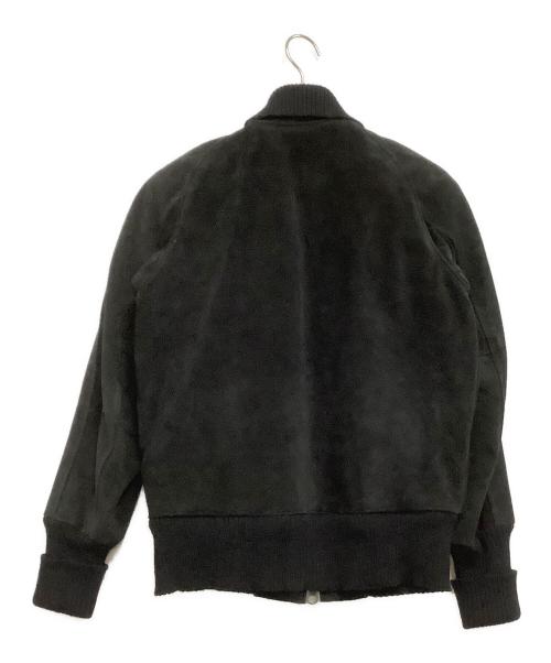 skookum（スクーカム）skookum (スクーカム) スエードージャケット ブラック サイズ:34の古着・服飾アイテム
