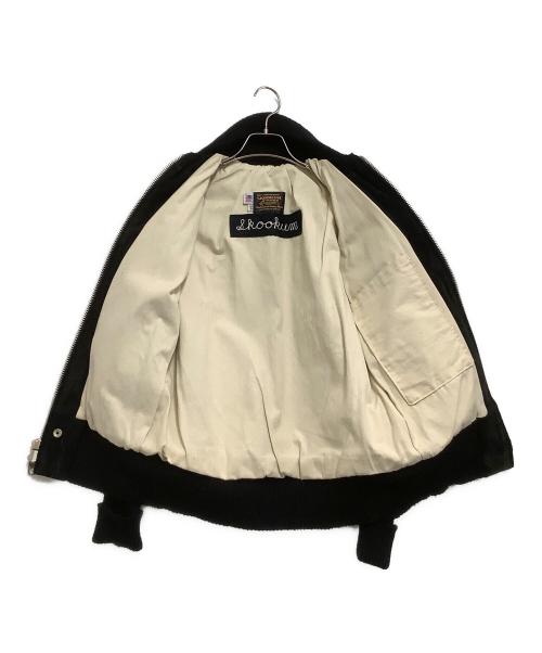 skookum（スクーカム）skookum (スクーカム) スエードージャケット ブラック サイズ:34の古着・服飾アイテム