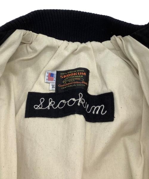 skookum（スクーカム）skookum (スクーカム) スエードージャケット ブラック サイズ:34の古着・服飾アイテム