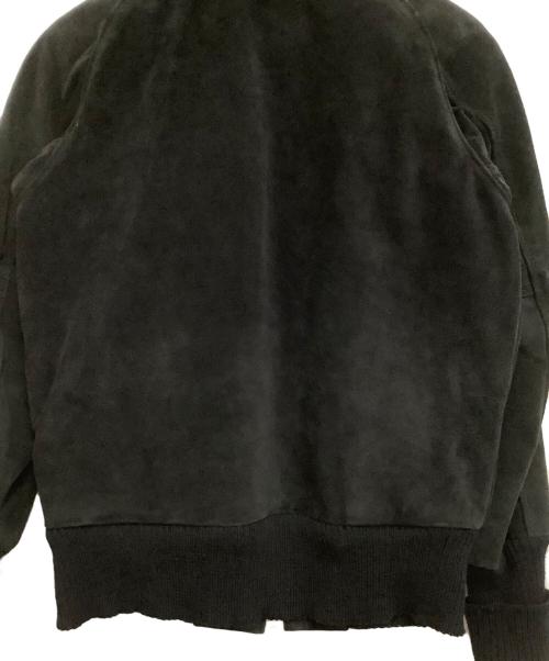 skookum（スクーカム）skookum (スクーカム) スエードージャケット ブラック サイズ:34の古着・服飾アイテム