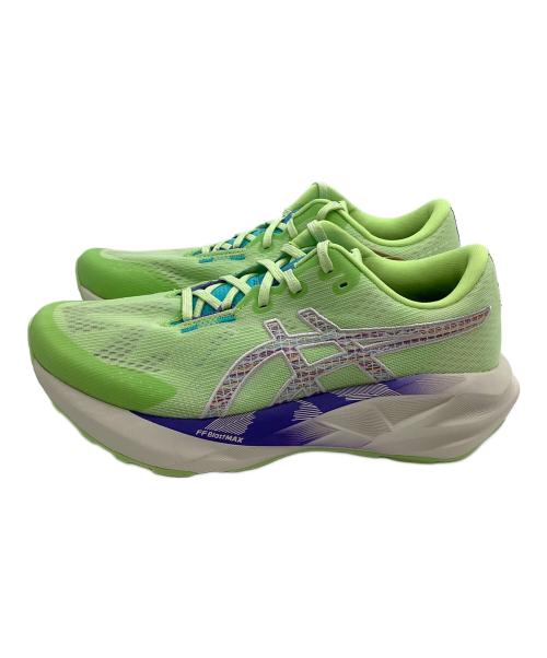 asics（アシックス）asics (アシックス) シューズ NOVABLAST 5 グリーン サイズ:25 未使用品の古着・服飾アイテム