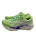 中古・古着 asics (アシックス) シューズ NOVABLAST 5 グリーン サイズ:25 未使用品：14000円