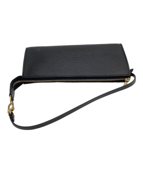 LOUIS VUITTON（ルイ ヴィトン）LOUIS VUITTON (ルイ ヴィトン) ポシェット　エピ　ポシェット・アクセソワール ブラックの古着・服飾アイテム