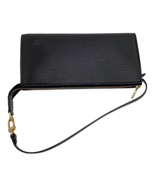 LOUIS VUITTON（ルイ ヴィトン）LOUIS VUITTON (ルイ ヴィトン) ポシェット　エピ　ポシェット・アクセソワール ブラックの古着・服飾アイテム