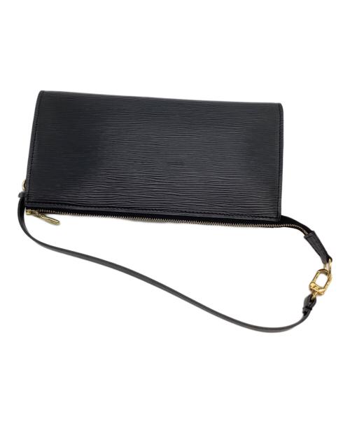 LOUIS VUITTON（ルイ ヴィトン）LOUIS VUITTON (ルイ ヴィトン) ポシェット　エピ　ポシェット・アクセソワール ブラックの古着・服飾アイテム