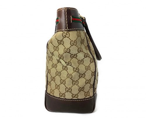 GUCCI（グッチ）GUCCI (グッチ) ハンドバッグ ベージュ サイズ:-の古着・服飾アイテム