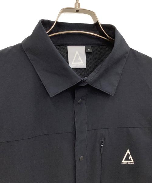 ROGER EGGER（ロジャーエーガー）ROGER EGGER (ロジャーエーガー) ヤマシャツDUAL SS ネイビー サイズ:Mの古着・服飾アイテム