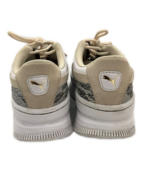 PUMA（プーマ）PUMA (プーマ) シューズ ベージュ×ブラック サイズ:24cmの古着・服飾アイテム