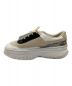 PUMA (プーマ) シューズ ベージュ×ブラック サイズ:24cm：4800円