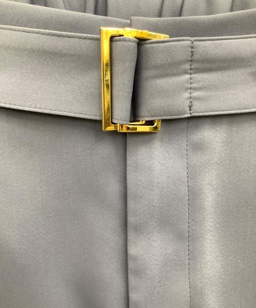 CULLNI（クルニ）CULLNI (クルニ) ベルトテーパードパンツ パープル サイズ:2の古着・服飾アイテム