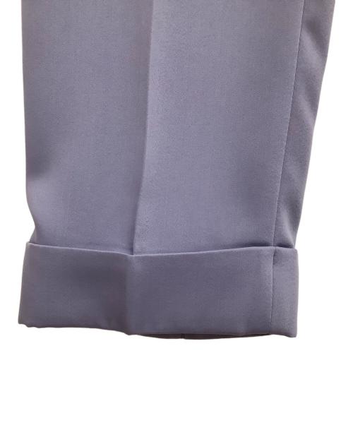 CULLNI（クルニ）CULLNI (クルニ) ベルトテーパードパンツ パープル サイズ:2の古着・服飾アイテム
