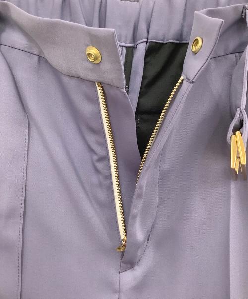 CULLNI（クルニ）CULLNI (クルニ) ベルトテーパードパンツ パープル サイズ:2の古着・服飾アイテム