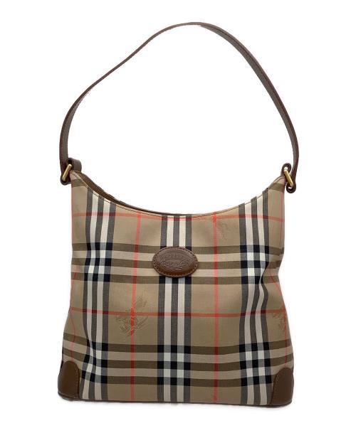 Burberry's（バーバリー）Burberry's (バーバリーズ) セミショルダーバッグ ブラウン サイズ:−の古着・服飾アイテム