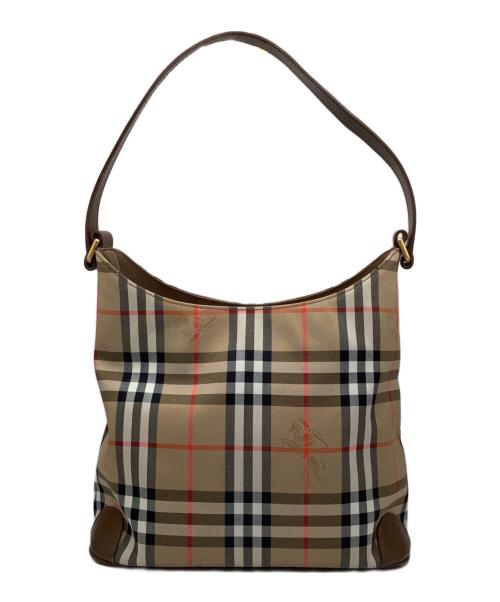 Burberry's（バーバリー）Burberry's (バーバリーズ) セミショルダーバッグ ブラウン サイズ:−の古着・服飾アイテム