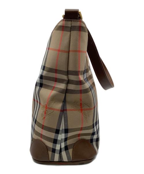 Burberry's（バーバリー）Burberry's (バーバリーズ) セミショルダーバッグ ブラウン サイズ:−の古着・服飾アイテム