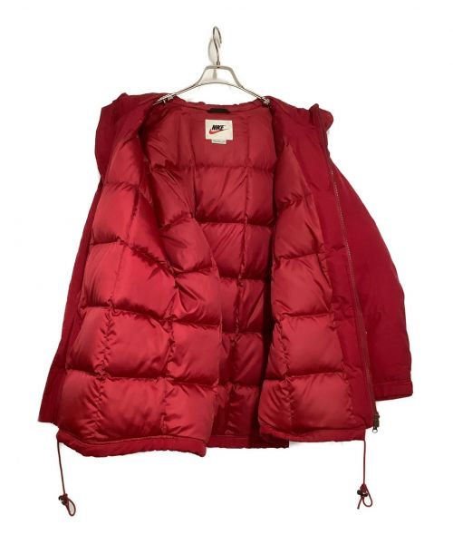 NIKE（ナイキ）NIKE (ナイキ) ダウンジャケット レッド サイズ:XLの古着・服飾アイテム
