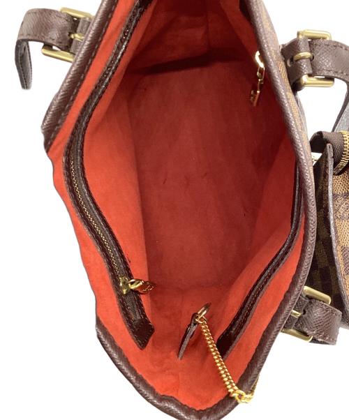 LOUIS VUITTON（ルイ ヴィトン）LOUIS VUITTON (ルイ ヴィトン) トートバッグ ダミエ マレ バケット ブラウンの古着・服飾アイテム