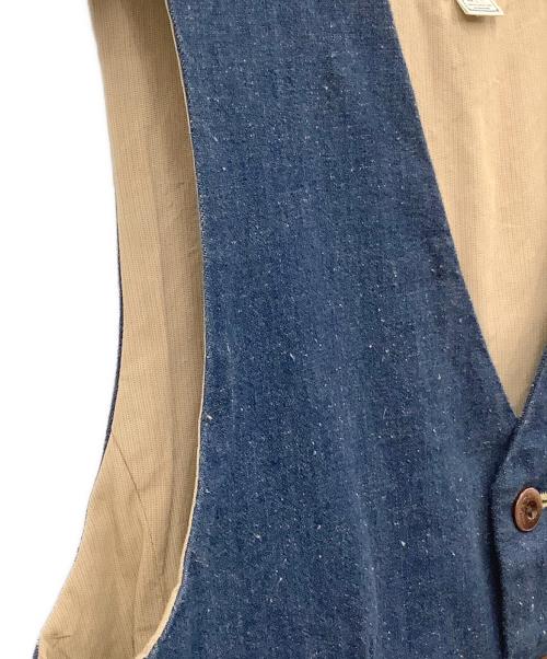 ORGUEIL（オルゲイユ）ORGUEIL (オルゲイユ) デニムジレ インディゴ サイズ:36の古着・服飾アイテム