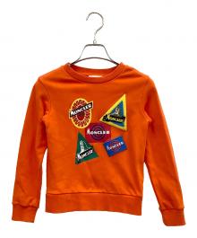 MONCLER（モンクレール）の古着「スウェット」｜オレンジ