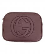 GUCCIグッチ）の古着「ショルダーポーチ」｜パープル