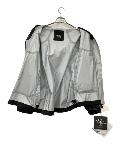 POLEWARDS（ポールワーズ）POLEWARDS (ポールワーズ) デュアルフォース ストレッチレインジャケット ブラック サイズ:XLの古着・服飾アイテム