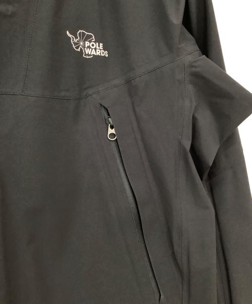 POLEWARDS（ポールワーズ）POLEWARDS (ポールワーズ) デュアルフォース ストレッチレインジャケット ブラック サイズ:XLの古着・服飾アイテム