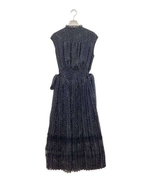 HER LIP TO（ハーリップトゥ）HER LIP TO (ハーリップトゥ) ノースリーブワンピース ネイビー サイズ:Mの古着・服飾アイテム