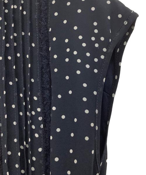 HER LIP TO（ハーリップトゥ）HER LIP TO (ハーリップトゥ) ノースリーブワンピース ネイビー サイズ:Mの古着・服飾アイテム