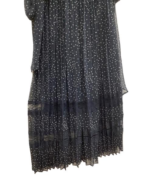 HER LIP TO（ハーリップトゥ）HER LIP TO (ハーリップトゥ) ノースリーブワンピース ネイビー サイズ:Mの古着・服飾アイテム