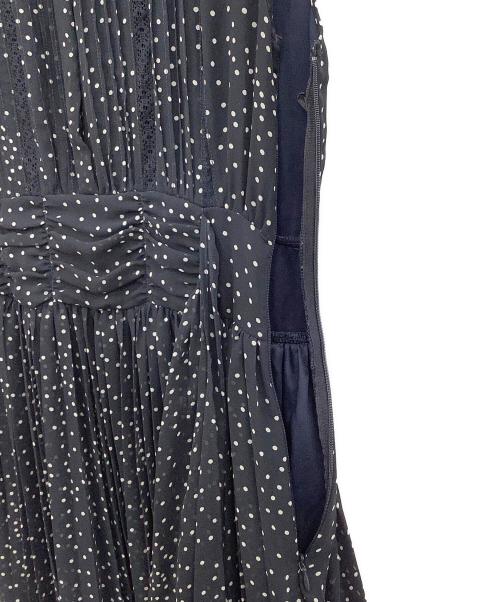 HER LIP TO（ハーリップトゥ）HER LIP TO (ハーリップトゥ) ノースリーブワンピース ネイビー サイズ:Mの古着・服飾アイテム