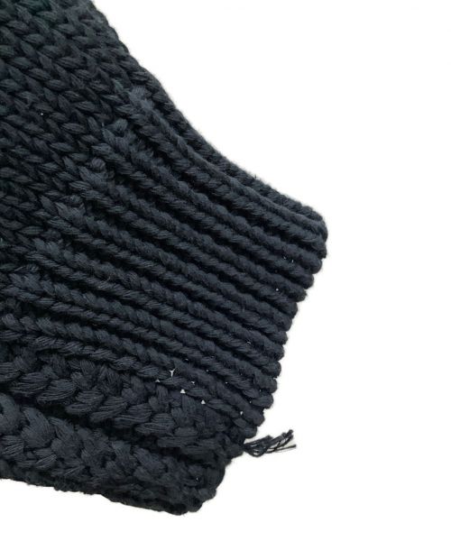 HERMES（エルメス）HERMES (エルメス) ローゲージカーディガン ネイビー サイズ:40の古着・服飾アイテム