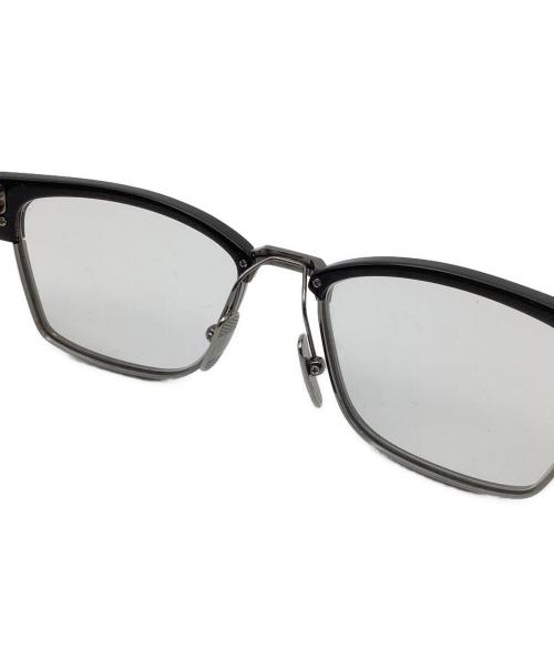 DITA（ディータ）DITA (ディータ) 眼鏡 ブラック×シルバーの古着・服飾アイテム