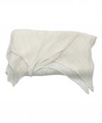 PLEATS PLEASEプリーツプリーズ）の古着「プリーツスカーフ」｜アイボリー