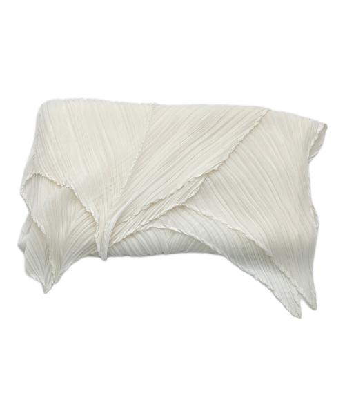 PLEATS PLEASE（プリーツプリーズ）PLEATS PLEASE (プリーツプリーズ) プリーツスカーフ アイボリー サイズ:-の古着・服飾アイテム