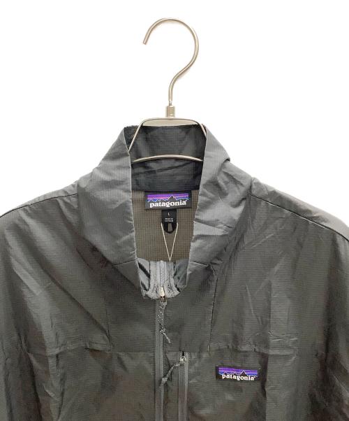 Patagonia（パタゴニア）Patagonia (パタゴニア) フーディニ・スタッシュ・1/2ジップ・プルオーバー グレー サイズ:Lの古着・服飾アイテム