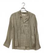 ebureエブール）の古着「長袖ブラウス」｜ベージュ